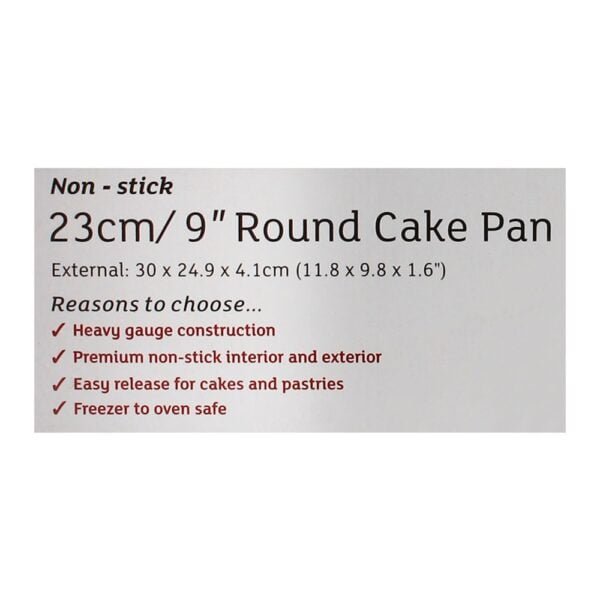 Prestige 9 Inch Non Stick Round Cake Tin - Image 3