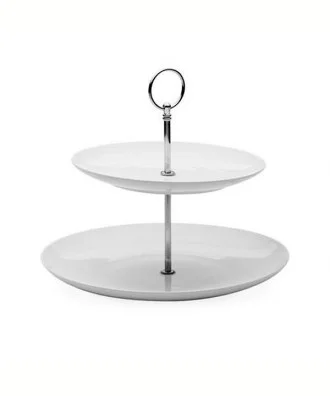 Symphony 2-tier Round Cake And Pastry Metal Stand Alfresco Australia