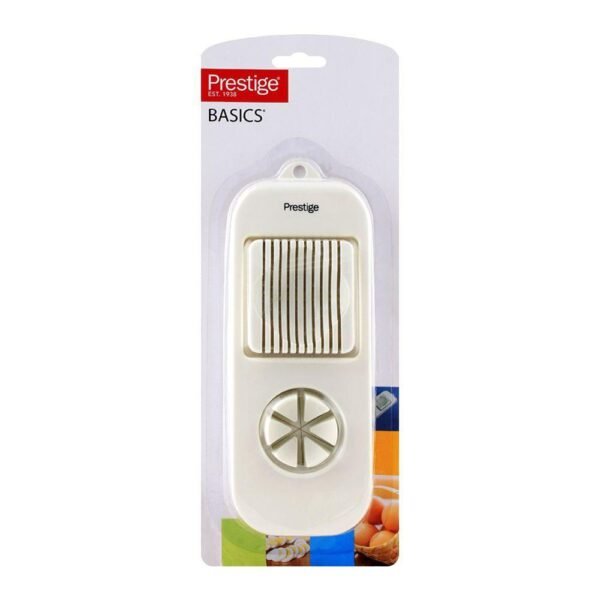 Prestige 2 Way Egg Slicer, White