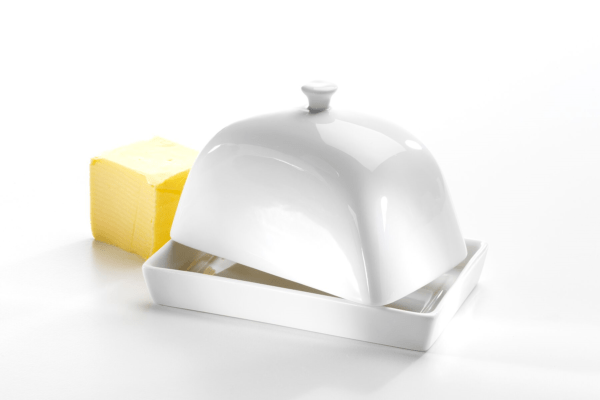 Symphony Alfresco Porcelain Butter Dish - Image 2