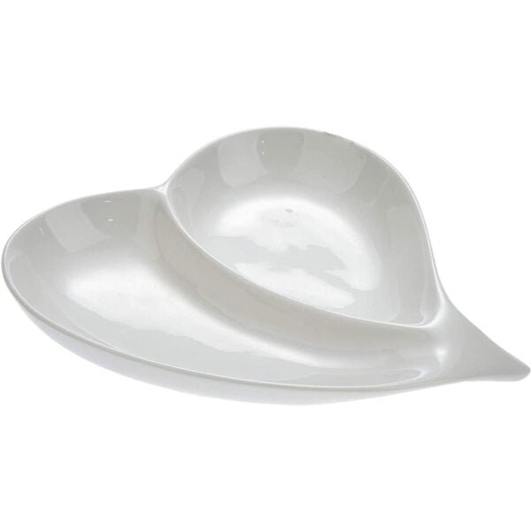 Symphony Alfresco Australia Cupid 2 Division Dish, 19 cm,White