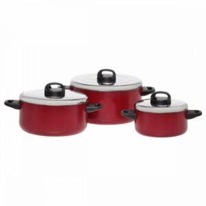 Prestige Aluminum 6-Piece Cooking Pots Set