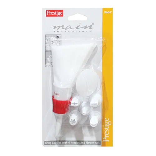 Prestige Icing Bag With 6 Nozzles