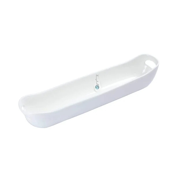 Symphony Baguette Serving Dish 34 x 7.5 x 6cm White Set of 1 Alfresco Australia