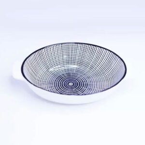 Danny Home Porcelain 11" Bowl Blue