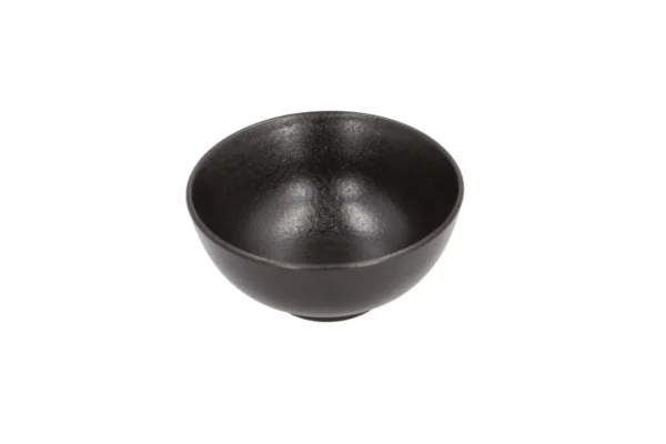 Black Deep Ceramic Salad Bowl 20cm