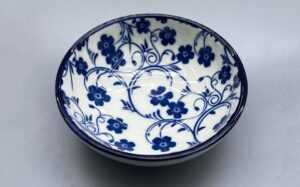 Danny Home Floral Design Ceramic Sauce Dish 8.2cm