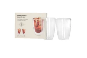 Danny Home 300ml Double Walled Glass