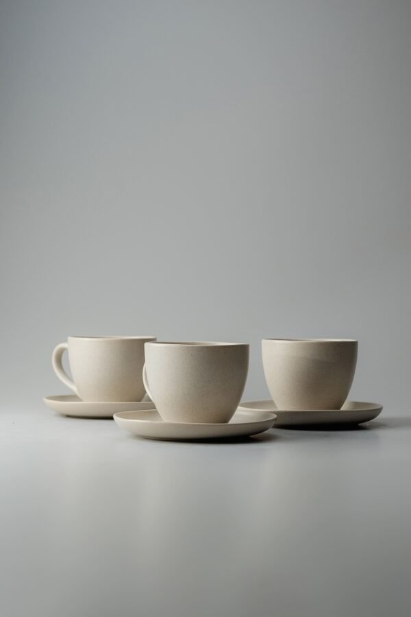 Danny Home Speckled Cup & Saucer 12pcs 250ml - Image 3