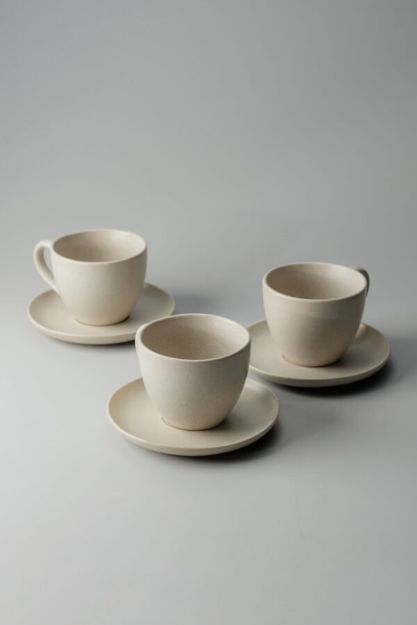 Danny Home Speckled Cup & Saucer 12pcs 250ml - Image 4