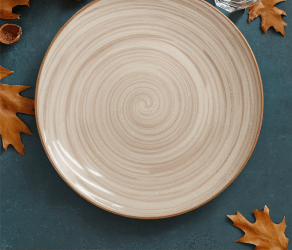 Danny Home Ceramic Side plate Swirl 7.5inch