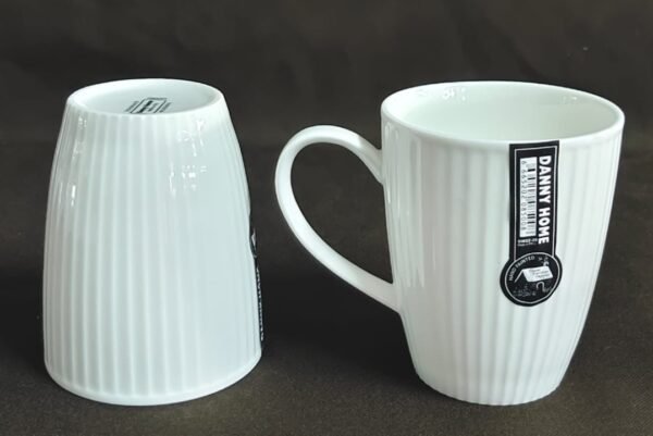 Danny Home White Ceramic Coffee Mug 330ml