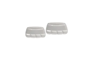 Danny Home Serving Divided Compartment Fondue Plate Set 2pcs 23.4cm