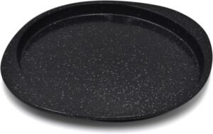 Prestige Granite 30cm Pizza Tray | Pizza Pan for Oven | Round Pizza Baking Pan, Ideal for Cooking, Baking, and Grilling