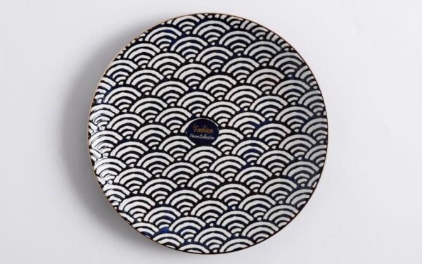 Bohemian Design Ceramic Dinner Plate 22cm
