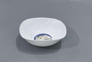 Danny Home 7.5″ Porcelain Salad Bowl (Opal Finish)