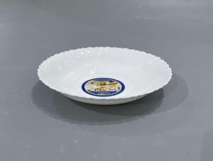 Danny Home 8.5″ Porcelain Soup Plate (Opal Finish)