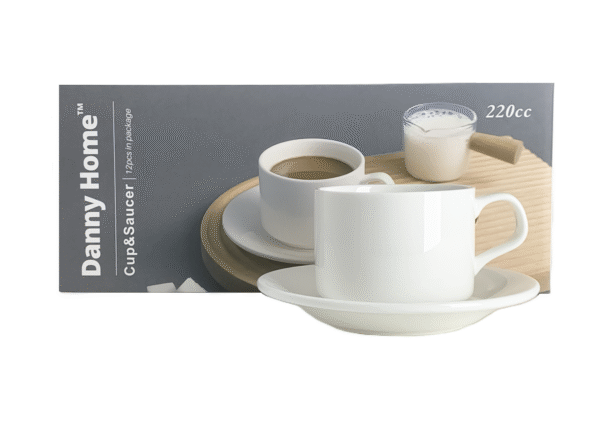 Danny Home Cup & Saucer 12pcs Set