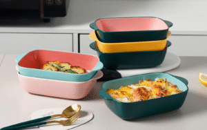 Danny Home Ceramic 8.5inch Rectangular Dish, Available in Colors
