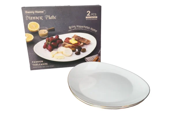 Danny Home Ceramic Serving Platter Set 2pcs 30cm