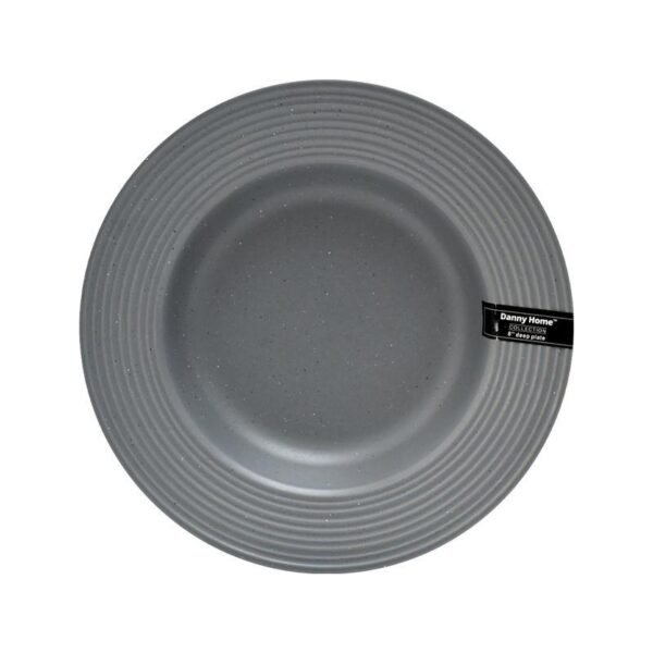 Danny Home Ceramic Round Deep plate 8inch
