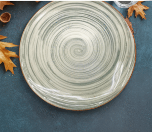 Danny Home Ceramic Spiral Side plate 7.5inch