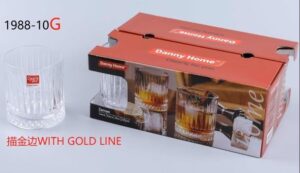 Danny Home Glass Tumbler 6Pc Set 225ml