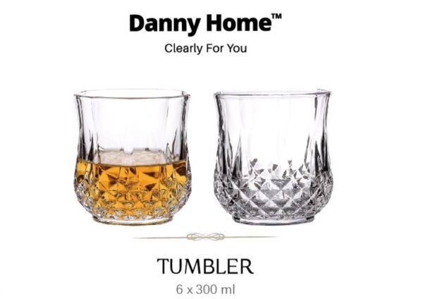 Danny Home Glasses Set 6pcs 300ml