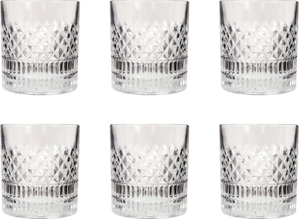 Danny Home Short Tumbler Glasses - Solitary (6 x 350ml) - Image 2