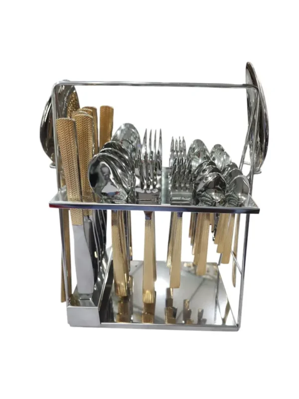 Cutlery Set with stand Alpenberg 38 Pcs 6 Person - Image 2