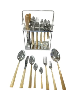 Cutlery Set with stand Alpenberg 38 Pcs 6 Person