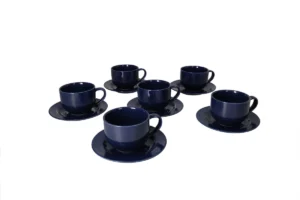 Danny Home Ceramic Cup and Saucer Set 12pcs