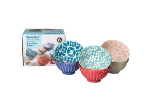 Danny Home 6pcs Bohemian Design Sauce Bowls 9.1cm