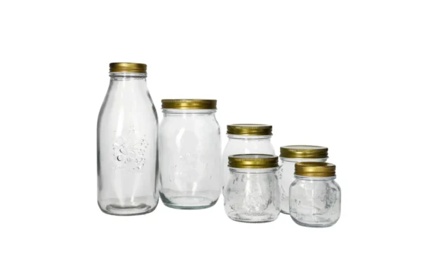 Danny Home Glass Storage Pickle Jar Set 6pcs - Image 2