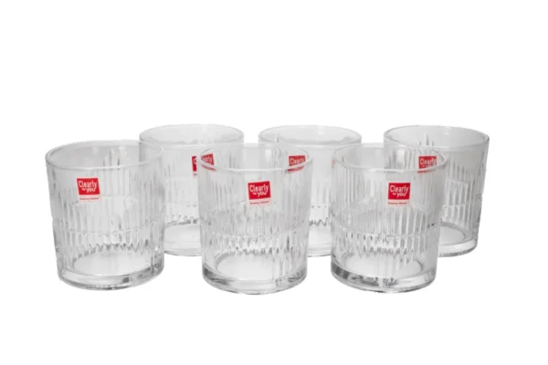 Danny Home Glass Tumbler 6Pc Set 350ml - Image 3