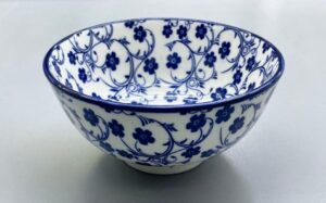 Danny Home Floral Design Ceramic Salad Bowl 15cm