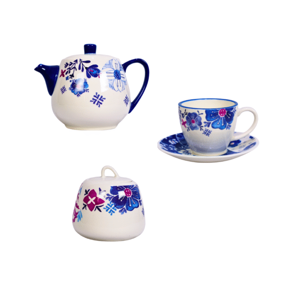 Danny Home Porcelain Tea Set 16pcs - Image 2