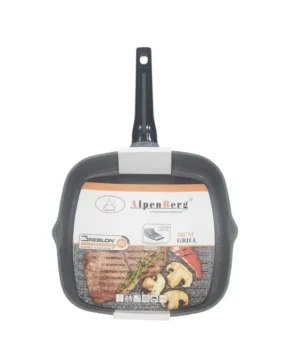 Granite Non Stick Grill Pan 28cm Alpenberg