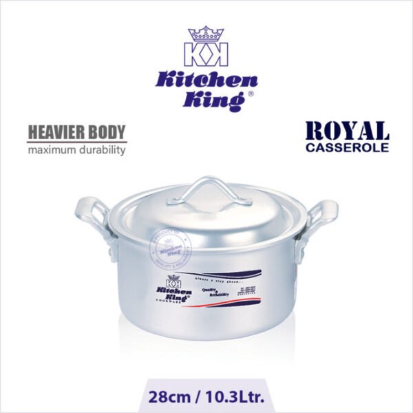 Kitchen King Royal Casserole Pot Sizes Available - Image 6