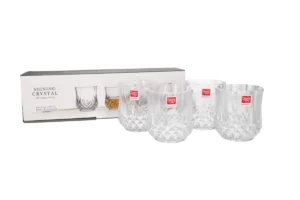 Danny Home Shining Crystal Short Glasses 4pcs 300ml