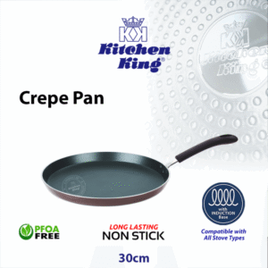 Kitchen King Crepe Pan (Induction) Sizes Available