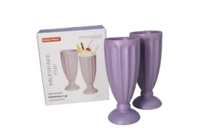 Danny Home Ceramic Milkshake Cups Set 2pcs 8cm