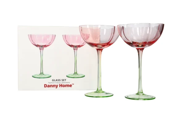 Danny Home Saucer Glasses﻿ Set 16.1cm