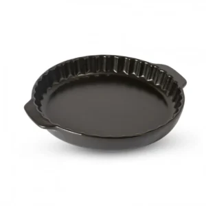 Danny Home Round black baking dish 33*29.5*4 cm