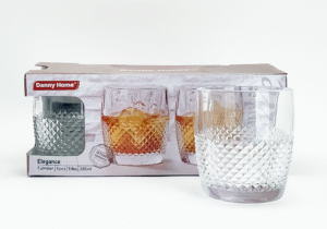 Danny Home Glass Tumbler 6Pc Set 280ml