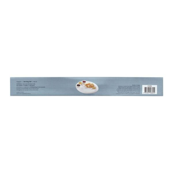 Symphony Alfresco Australia Galaxy Ceramic Serving Set 36cm 4pc - Image 5