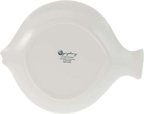 Symphony Alfresco Australia Ceramic Nemo Dish, 20 cm,White - Image 3