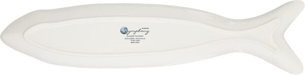Symphony Alfresco Australia Ceramic REEF PIKE FISH PLATTER 41 x 10 x 3.2cm - Image 3