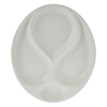 Symphony Alfresco Australia 3 Division Round Ceramic Serving Platter - Image 2