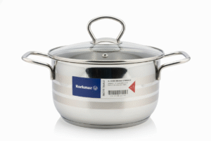 Korkmaz Stainless Steel Pot, Sizes Available